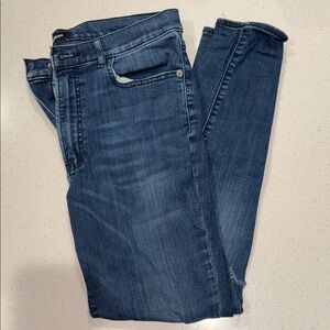 Express Dark Blue Skinny Jeans